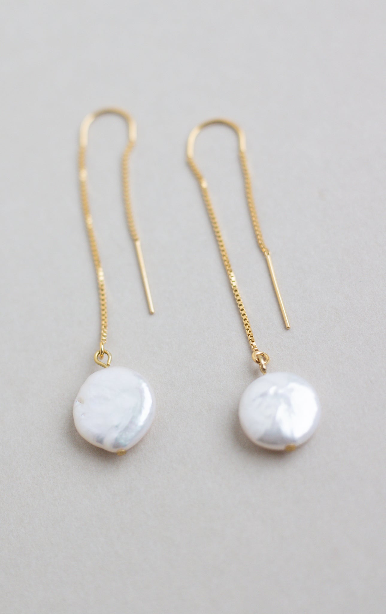 Minimal AMARA | coin earrings