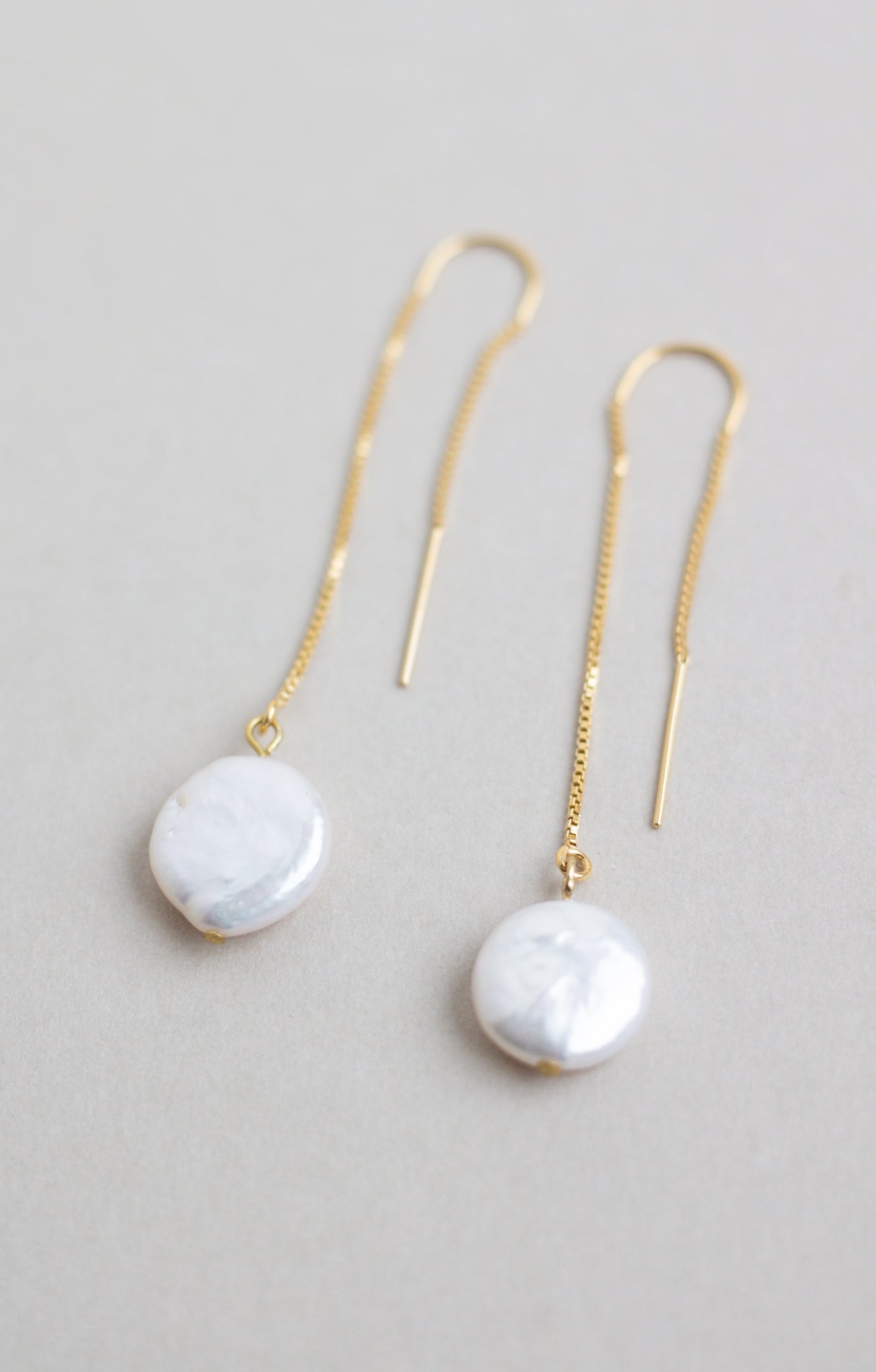 Minimal AMARA | coin earrings